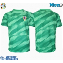 Croatia Goalkeeper Replica Away Shirt Euro 2024 Short Sleeve